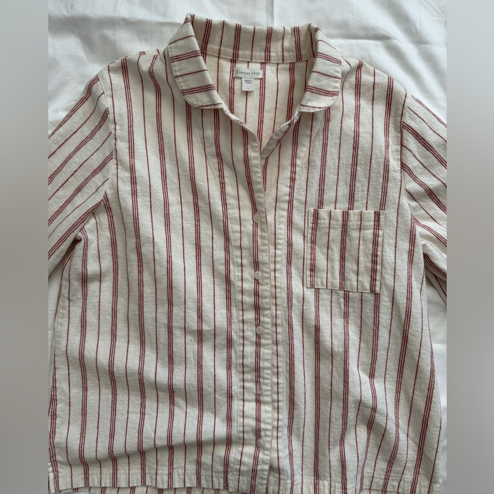 Garnet Hill Button Up Shirt